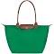 Longchamp Large Le Pliage Tote Green