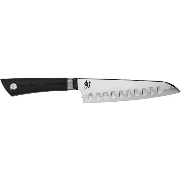 Shun VB0718 Sora Hollow Ground Santoku Knife, 18cm