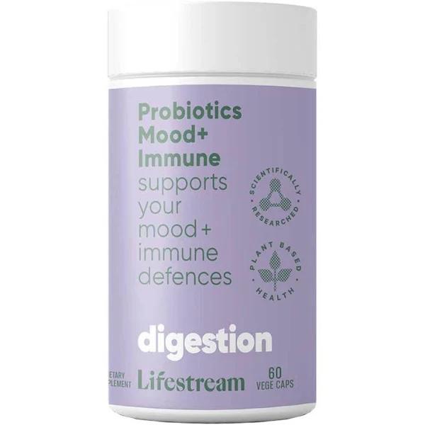 Lifestream Probiotics Mood + Immune 60 capsules