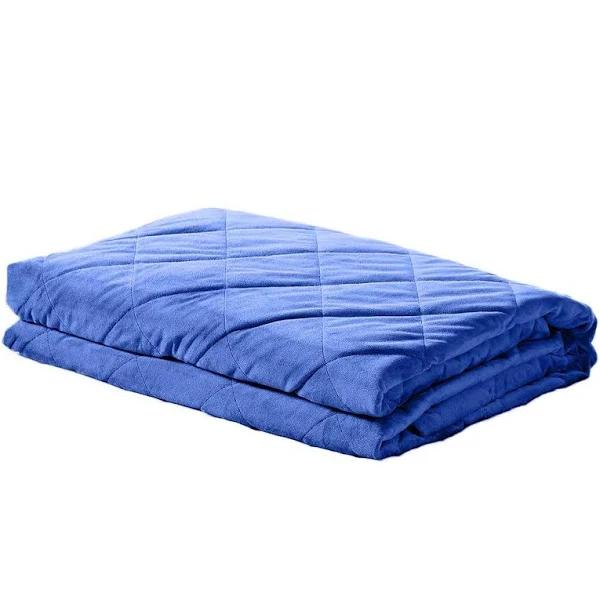 DreamZ 7kg Anti Anxiety Weighted Blanket Gravity Blankets Royal Blue Colour