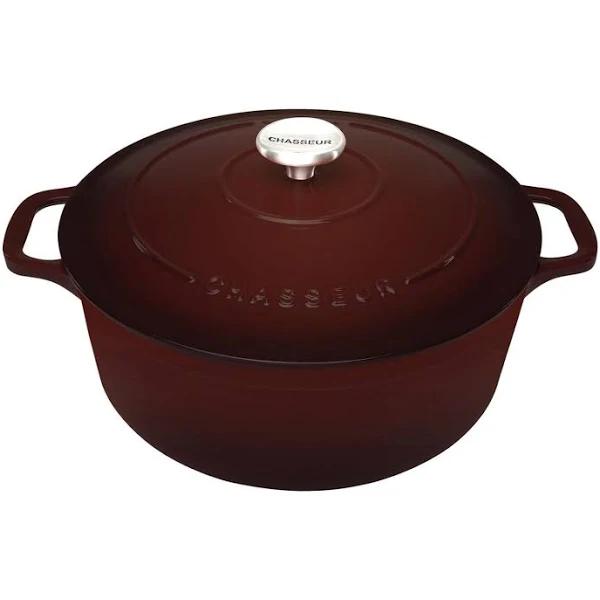 Chasseur Round French Oven 26cm/5L | Chocolate