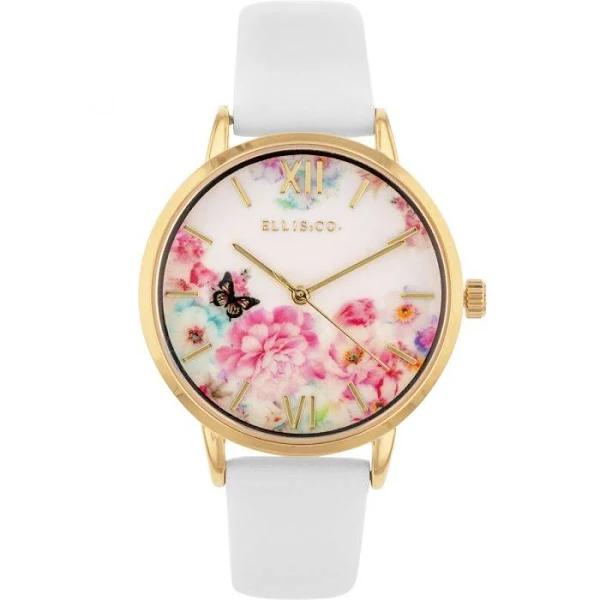 Ellis & Co 'Bloom' Floral Women's Watch - Shiels Jewellers