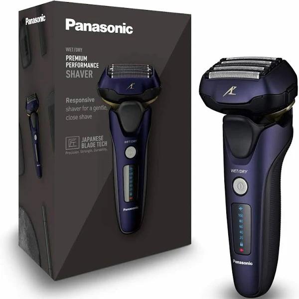 Panasonic ES-LV67-A803 Wet And Dry Shaver, 5 Shaving Heads With Linear