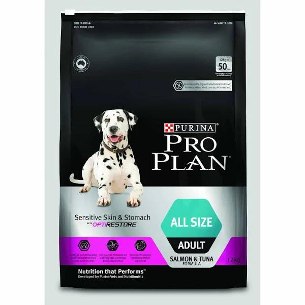 Pro Plan Adult Sensitive Skin Stomach 12kg Dog Food