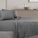 Algodon 300TC Cotton Sheet Set - Mega King (Charcoal)