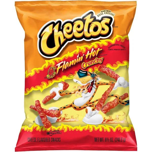 Cheetos Flamin' Hot Crunchy 8.5oz