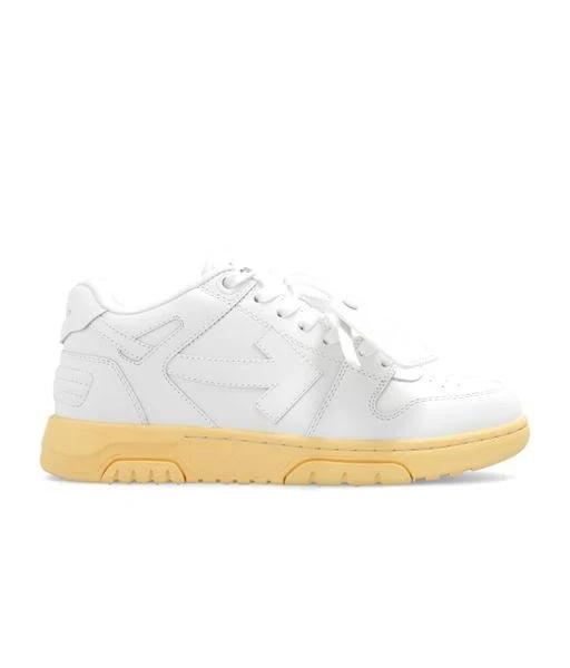 off-white Out of Office Calf Leather - White - 36 - Female