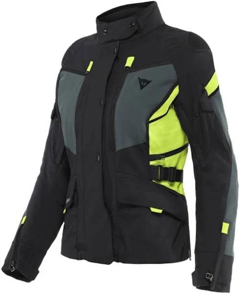 Dainese Carve Master 3 Lady GTX Jacket Black Ebony Yellow 42