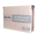 Algodon 300TC Cotton Sheet Set - Stone Queen