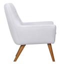 Retro Fabric Armchair White by Freedom