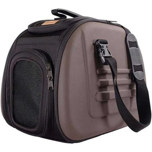 Ibiyaya Classic EVA Collapsible Pet Carrier - Chocolate