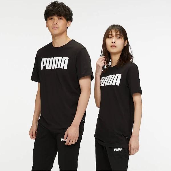 Essentials Men's T-Shirt in Black, Size 3XL, Cotton by Puma