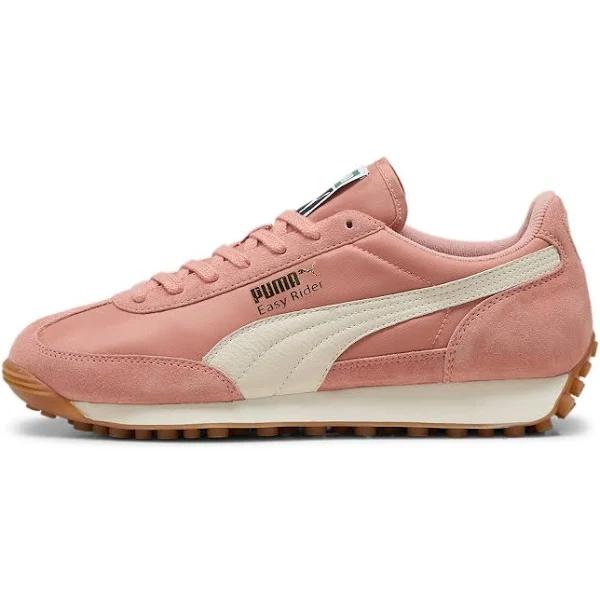 Easy Rider Vintage Unisex Sneakers in Deeva Peach/Alpine Snow/Gold, Size 7.5, Rubber by Puma