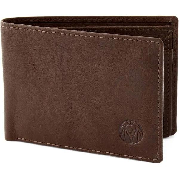 Brown California Small Wallet - for Men - Lucleon