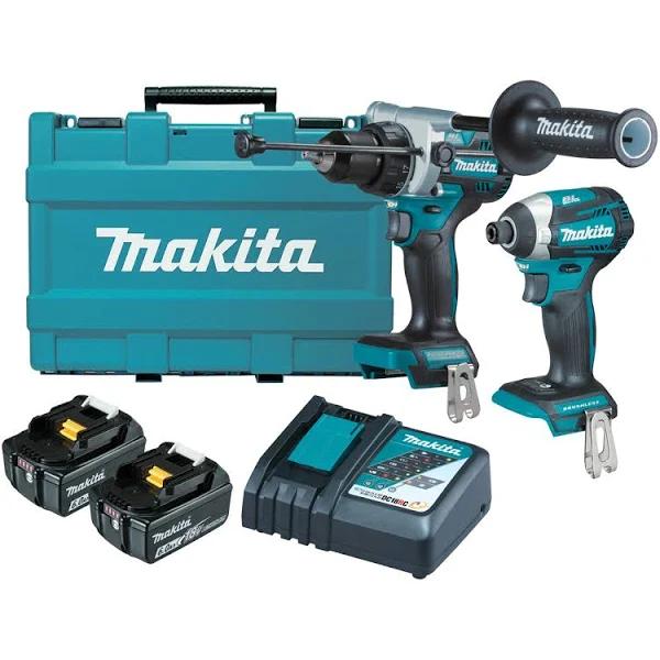 Makita 18V 6.0Ah Brushless 2 Piece Combo Kit - DLX2412G