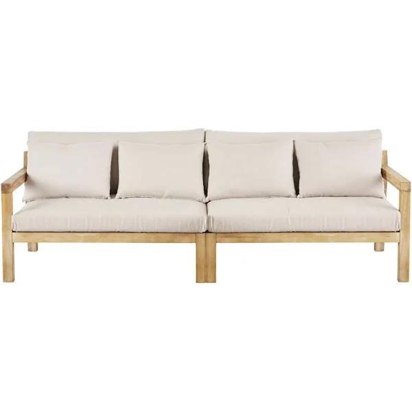 Sanctuary 4 Seater Modular Sofa / Lounge | Taupe Cushion | Outdoor | Early Settler Furniture