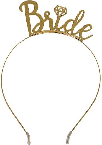 Bachelorette Bride Metal Headband