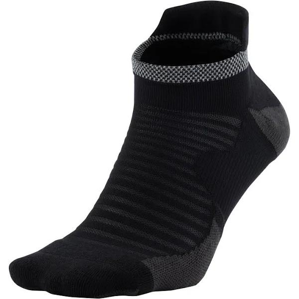 Nike Spark Cushioned No-Show Running Socks - Black