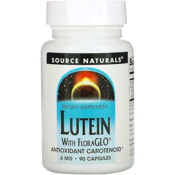 Source Naturals - Lutein 6 MG - 90 Capsules