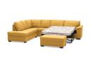 Rumpus - Fabric Corner Suite Left-Hand Facing Chaise with Sofa Bed by Amart Furniture