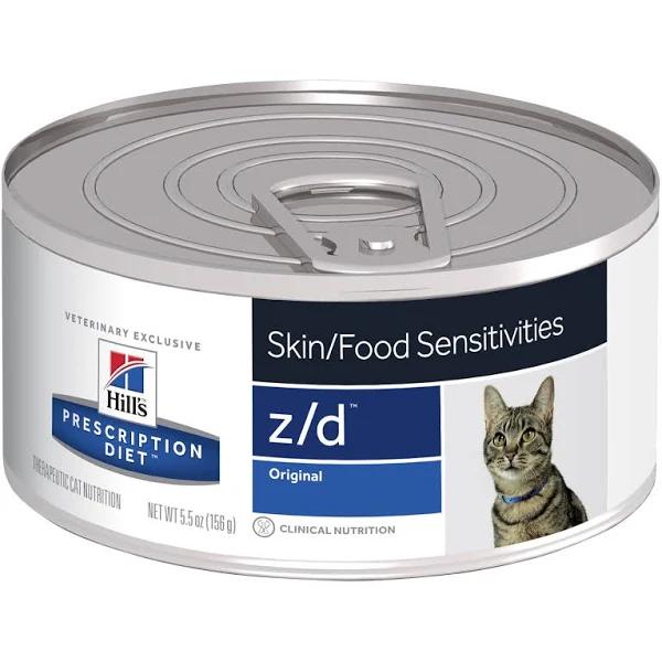 Hill's Prescription Diet z/d Skin/Food Sensitivities Wet Cat Food 156g
