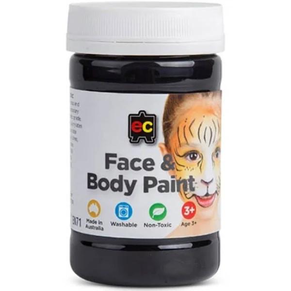 EC Black Face & Body Paint 175ml