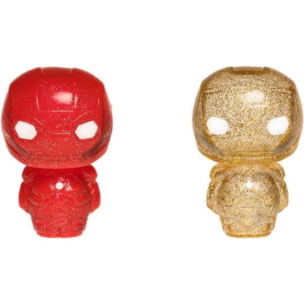 Marvel Iron Man Red & Gold Hikari XS Vinyl Figure 2 Pack