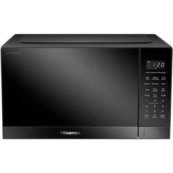 Hisense 34L 1100W Smart Inverter Microwave - Black Mirror HMAS3411BMV | AfterPay & Zip Available | Bing Lee