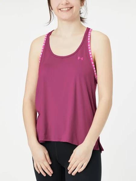 Under Armour Womens Knockout Tank Pink M @ Rebel Active