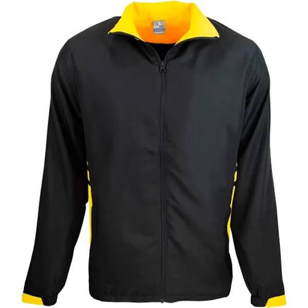 Aussie Pacific - Mens Tasman Track Top - Black/Gold - 5XL