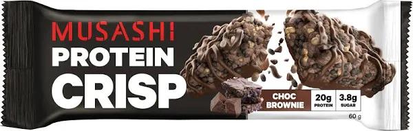 Musashi Protein Crisp Choc Brownie 60g