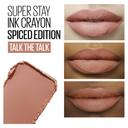 Maybelline Superstay Ink Crayon Lipstick Spiced Up - Talk The Talk