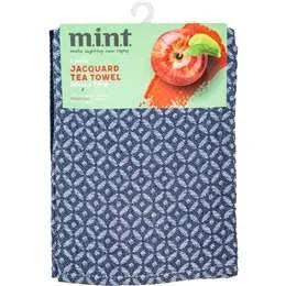 Mint Jacquard Tea Towel Assorted 2 Pack