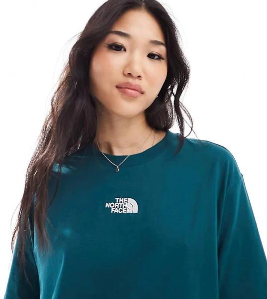 The North Face Oversized Heavyweight T-Shirt in Green Exclusive at ASOS