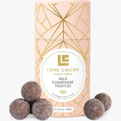 David Jones Love Cocoa Milk Champagne Chocolate Truffles 150g