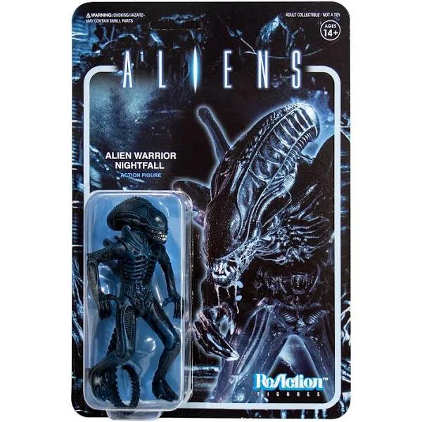 Aliens - Alien Warrior Nightfall Blue 3.75" Reaction (Action Figure)