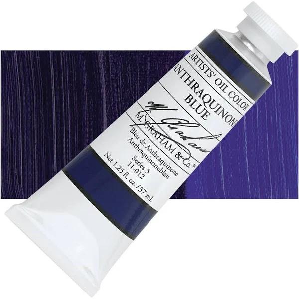 M. Graham Oil Colors 37ml - Anthraquinone Blue