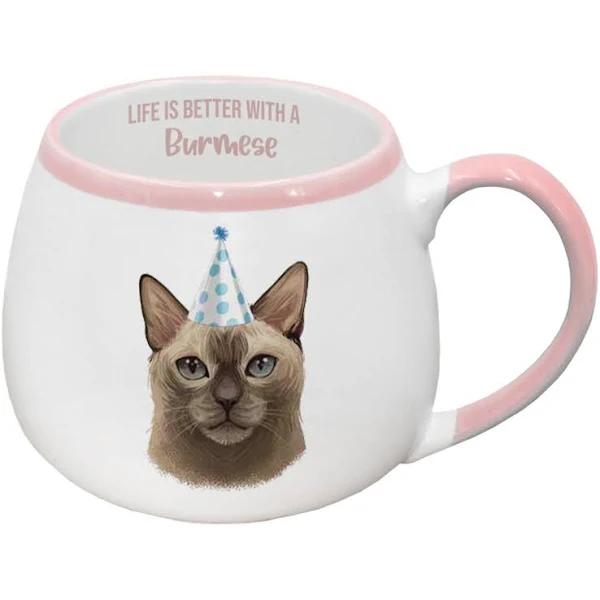 Splosh Painted Pet Burmese Mug