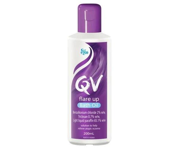 Ego QV Flare Up Bath Oil 200ml for Eczema Prone Skin