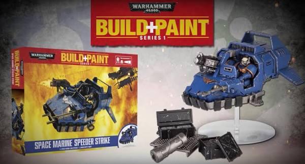 Warhammer 40K Build & Paint Space Marine Speeder Strike