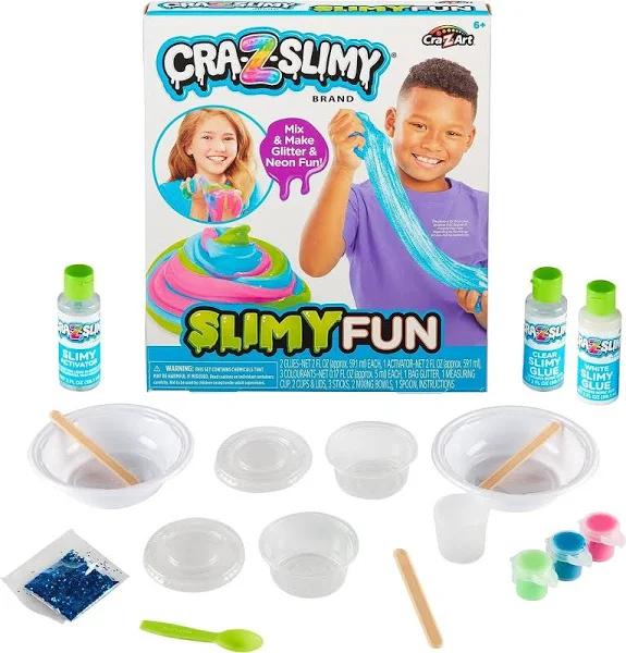 Cra-Z-Art: Slimy Fun - Slime Making Kit (Glitter/Neon)