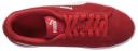 Smash V2 Suede Jr Sneakers - Youth 8-16 Years in High Risk Red/White, Size 5 by Puma