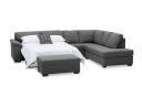 Rumpus - Fabric Corner Suite Right-Hand Facing Chaise with Sofa Bed by Amart Furniture