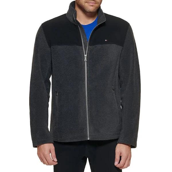 Tommy Hilfiger Men's Classic Zip Front Polar Fleece Jacket