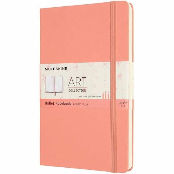 Moleskine Art Bullet Large Notebook Coral Pink