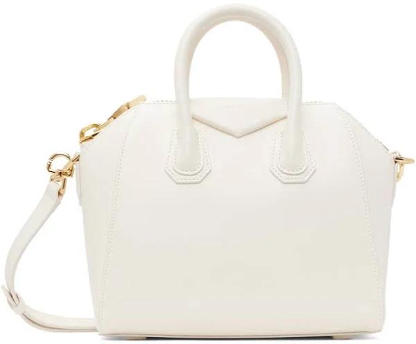 Givenchy White Mini Antigona Bag