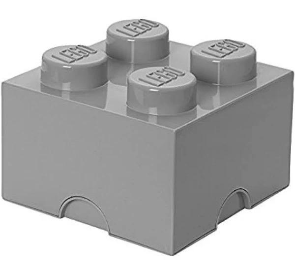 LEGO Storage Brick 4 - Medium Stone Grey