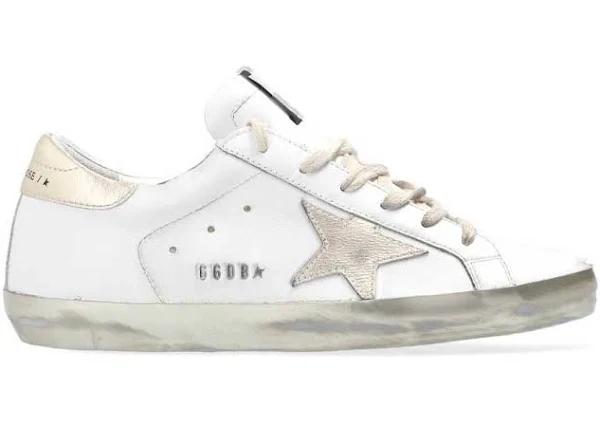 Golden Goose Super-Star White Gold Sparkle (W)