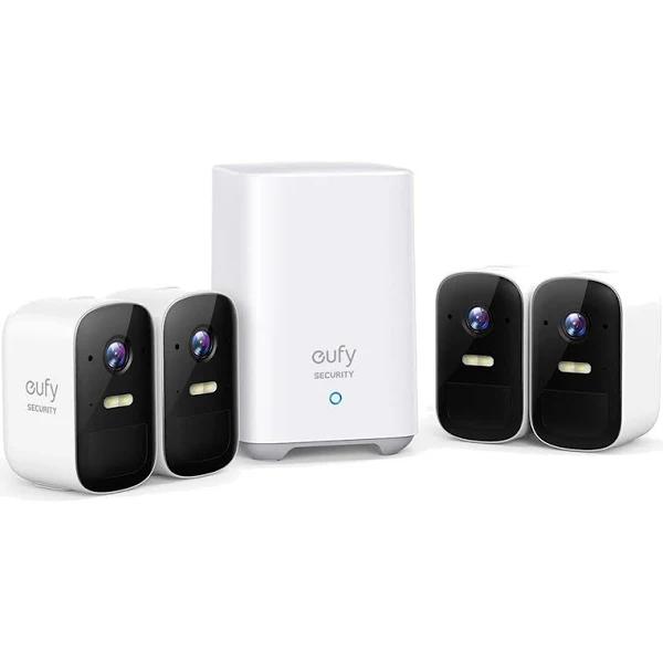 Eufy Cam 2C Pro 2K Security Kit 4 Pack T8863CD1