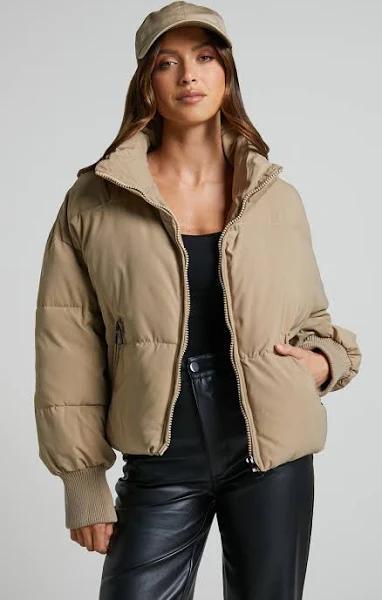 Windsor Jacket - Puffer Jacket in Beige